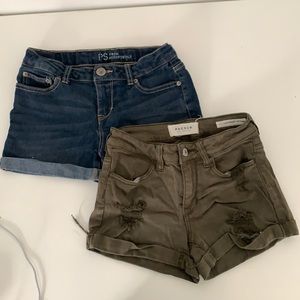 Cutest two pairs of short pants